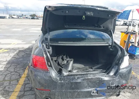 2011 BMW 535I из США, поврежденный, VIN WBAFR7C51BC605112